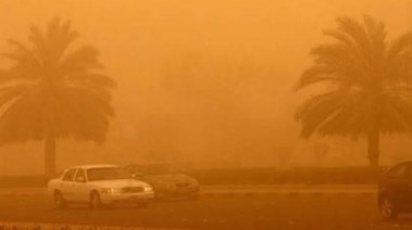 عاصفة ترابية