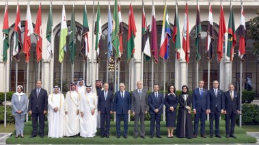 النائب العام ونظيره القطري في زيارة الأمين العام لجامعة الدول العربية