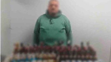 المتهم والمضبوطات 