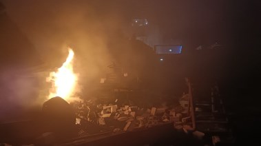 صورة الحريق