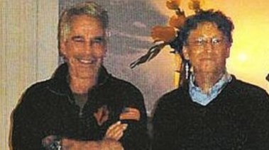 بيل جيتس وجيفري إبستين 