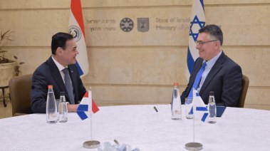 وزير الخارجية الإسرائيلي ونظيره من باراجواي