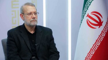 علي لاريجاني، أمين المجلس الأعلى للأمن القومي الإيراني ومستشار المرشد الإيراني