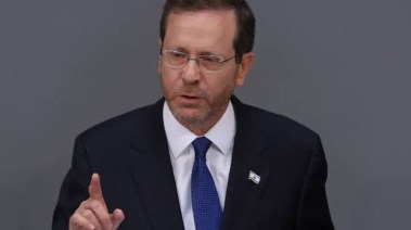 الرئيس الإسرائيلي إسحاق هرتسوج