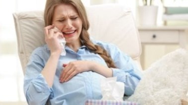 الحزن والتوتر للمرأة الحامل 