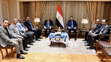 وزير الشباب والرياضة مع إدارة الإسماعيلي