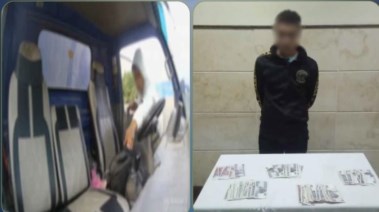 المتهم وجانب من الواقعة