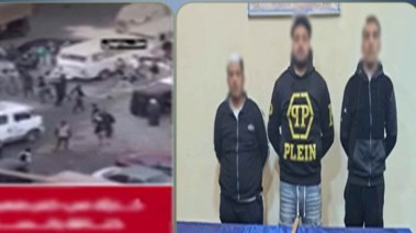 المتهمون وجانب من الواقعة