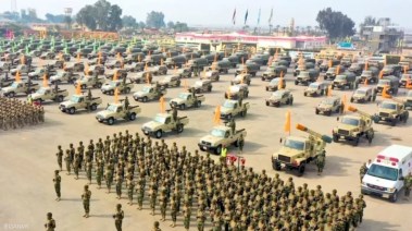 جانب من عرض القوات المسلحة المصرية