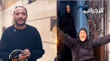 والدة الضحية وشقيقها