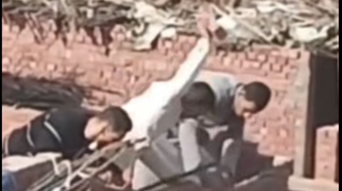 صورة من الفيديو المنتشر