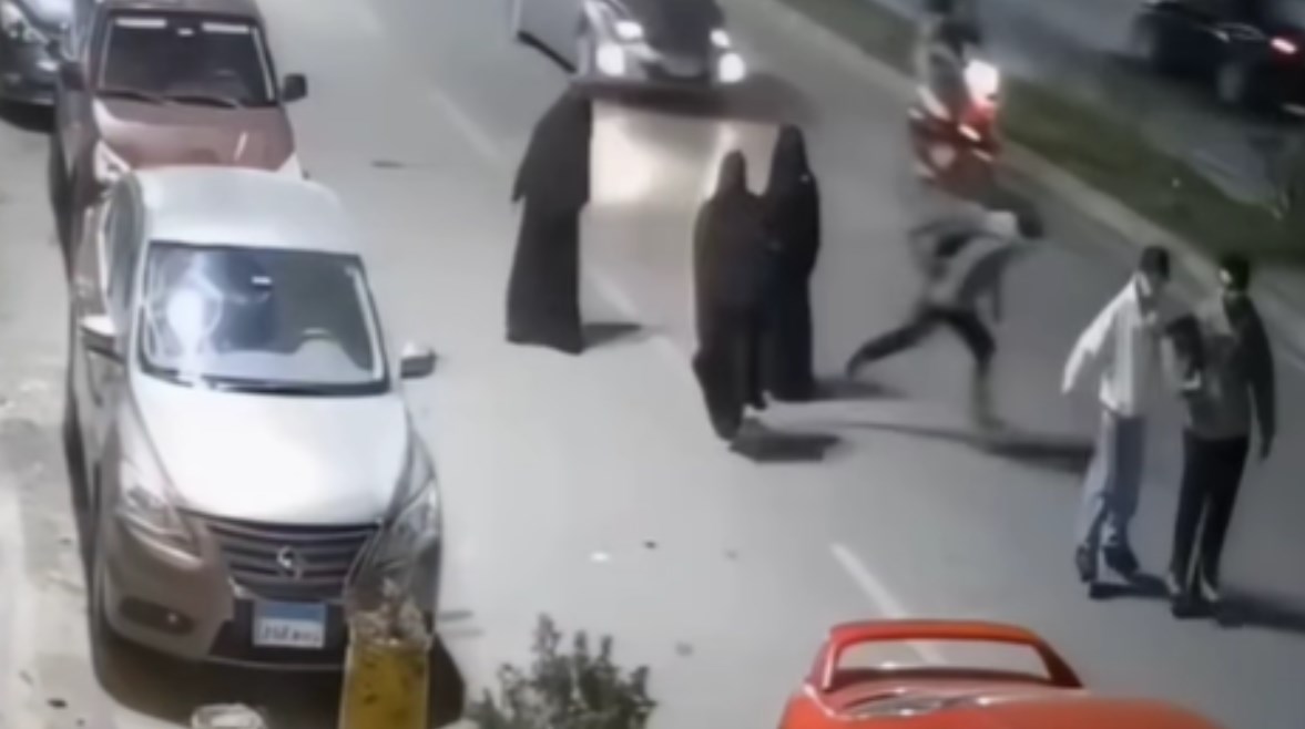 صورة من الفيديو المنتشر