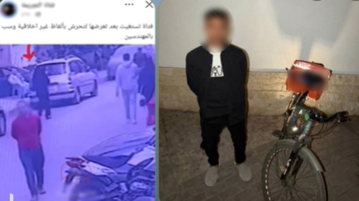 المتهم بالتحرش بفتاة في الجيزة