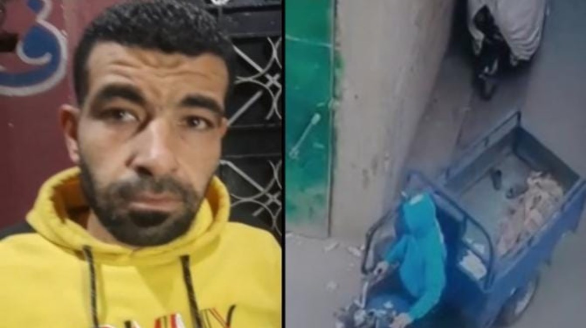 جانب من الفيديو ووالد الطفل