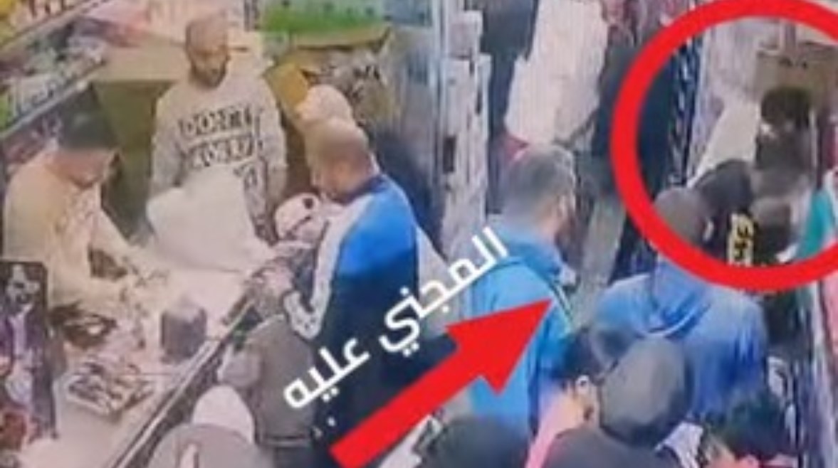 جانب من كاميرات المراقبة 