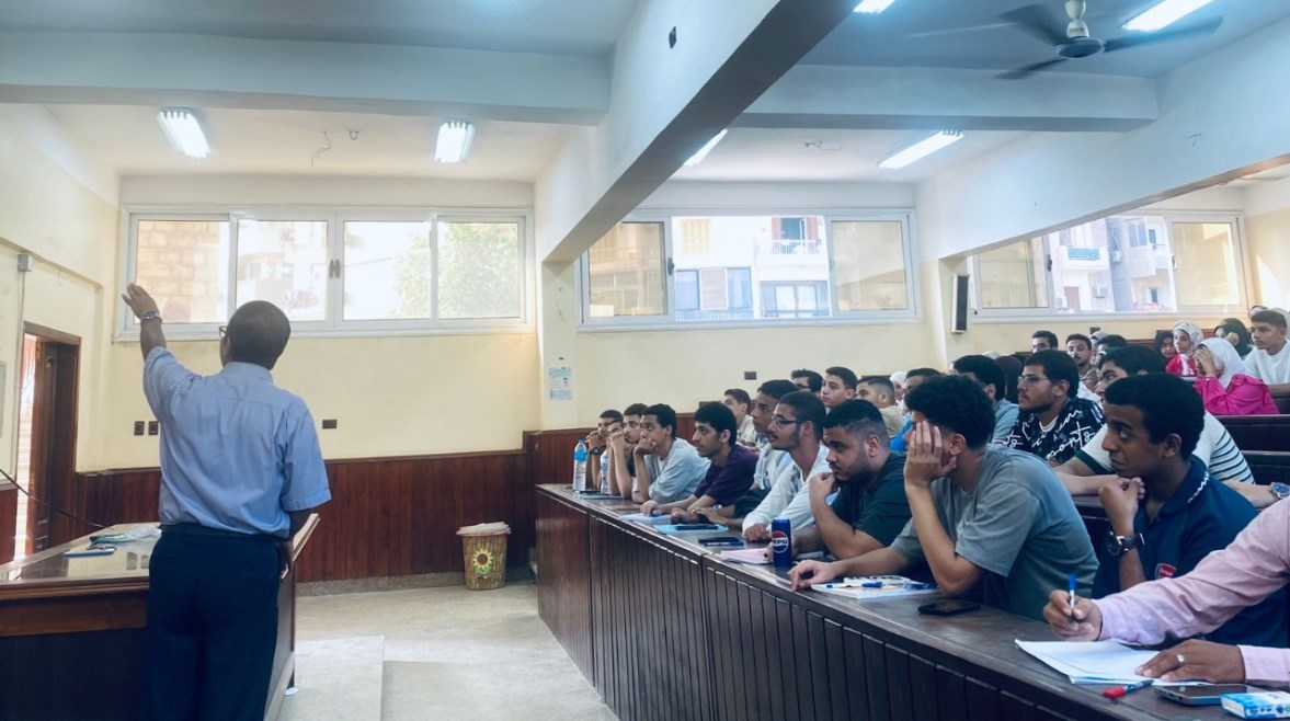 مدرج في إحدى الجامعات المصرية