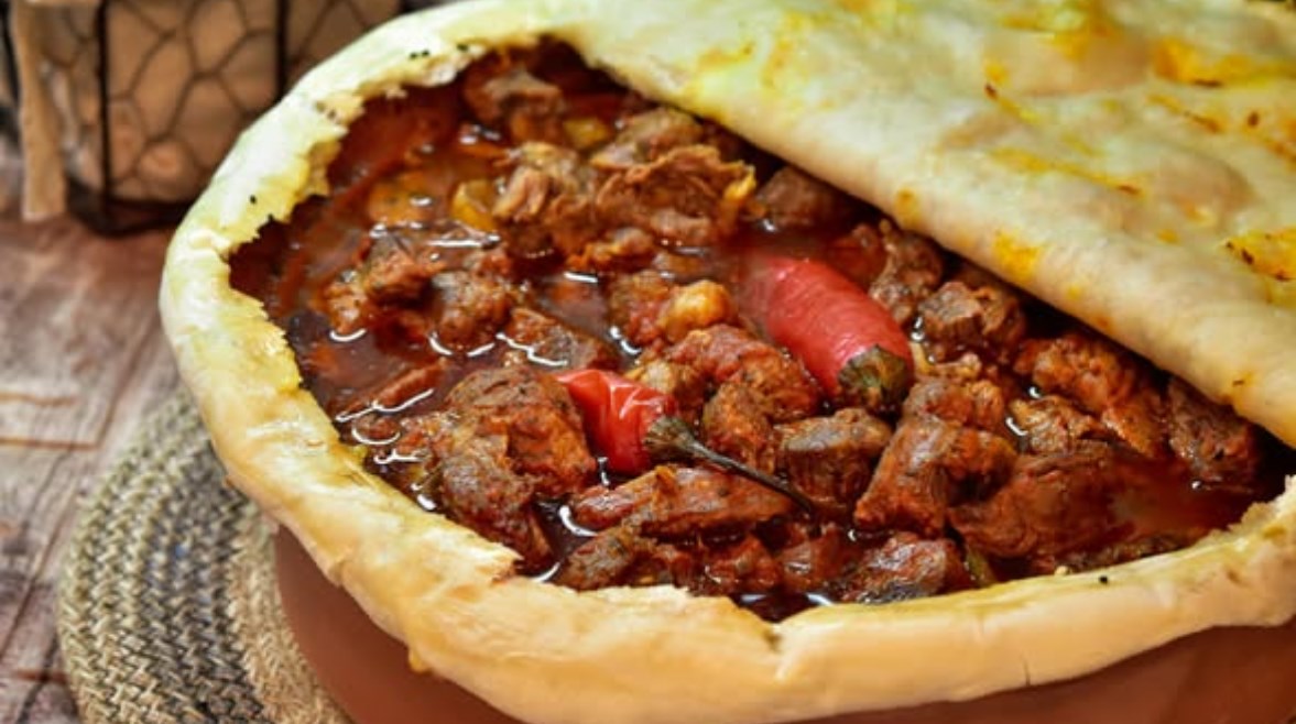 فخارة لحم بالخضار