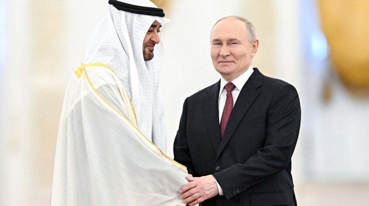 بوتين يشكر الشيخ محمد بن زايد علي مساعدة الإمارات في القبض علي منفذ عملية محاولة الإغتيال 