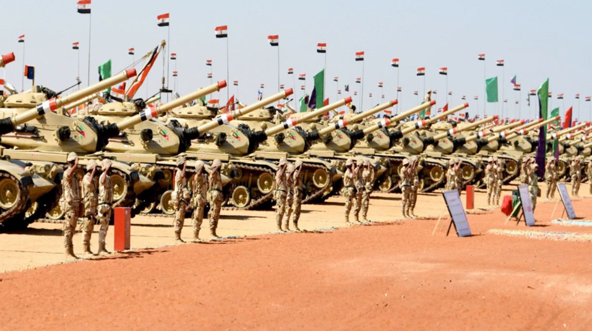جانب من عرض القوات المسلحة المصرية