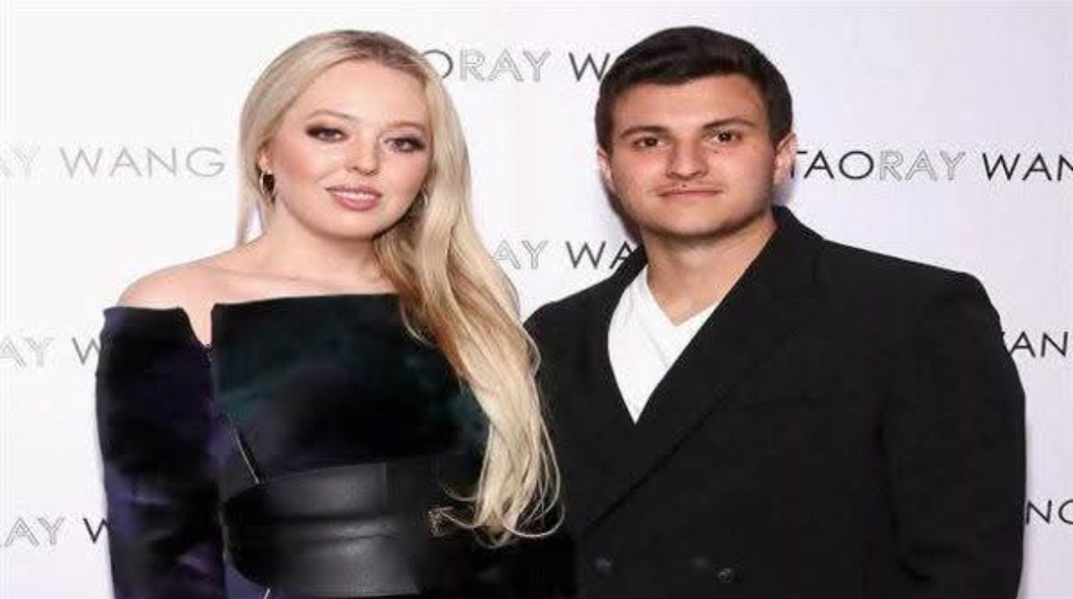 تيفانى ترامب وزوجها  