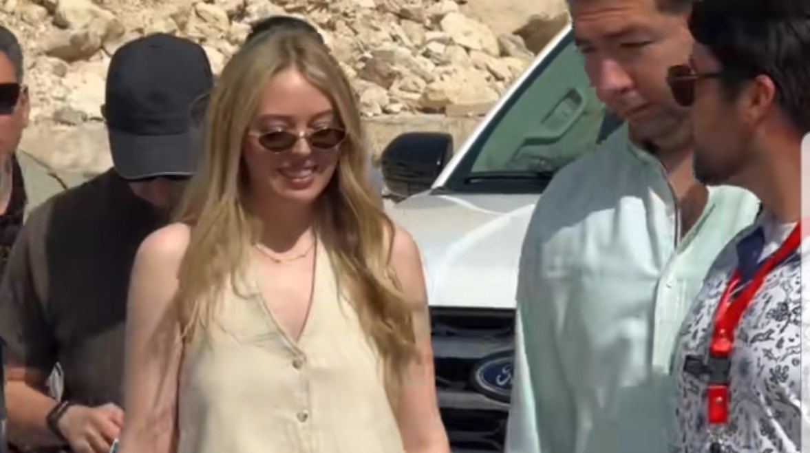 تيفانى ترامب خلال زيارتها إلى الأقصر
