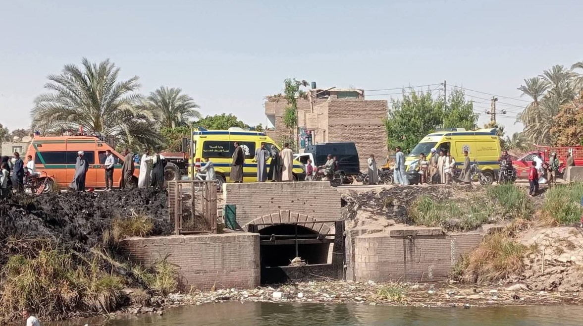 الصورة الأولى من موقع الحادث صباح الجمعة 