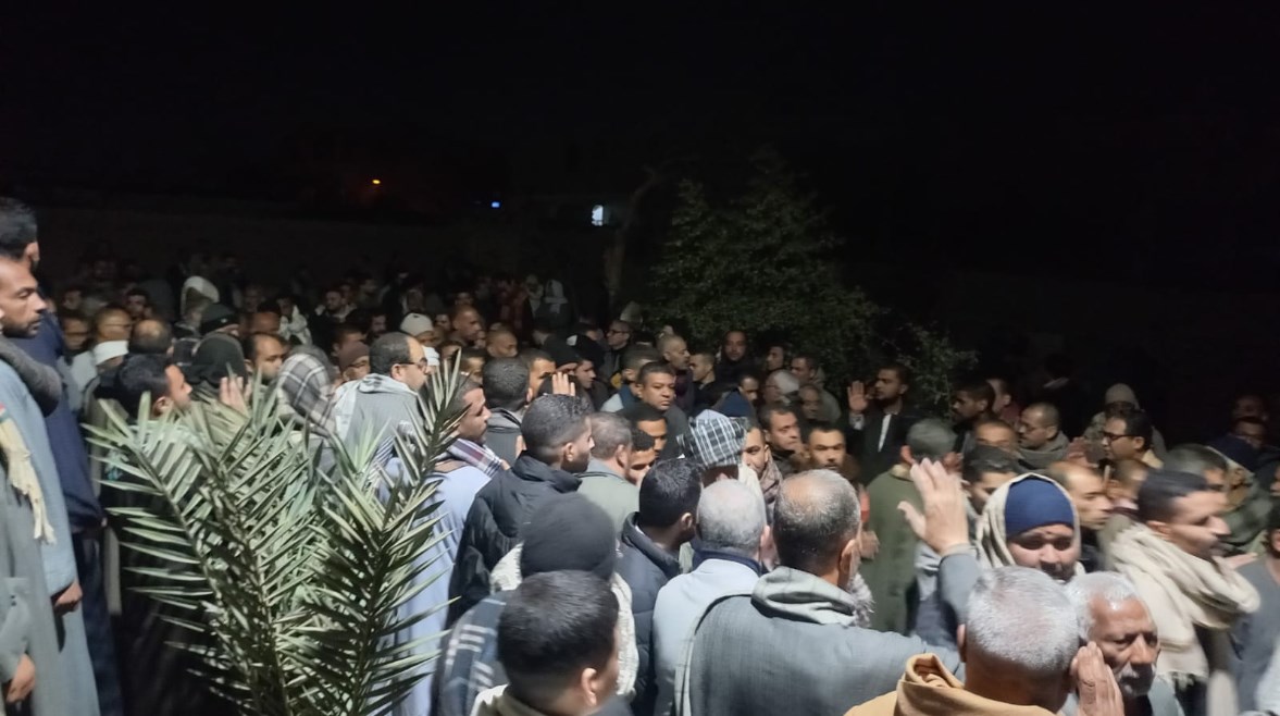 جانب من الجنازة