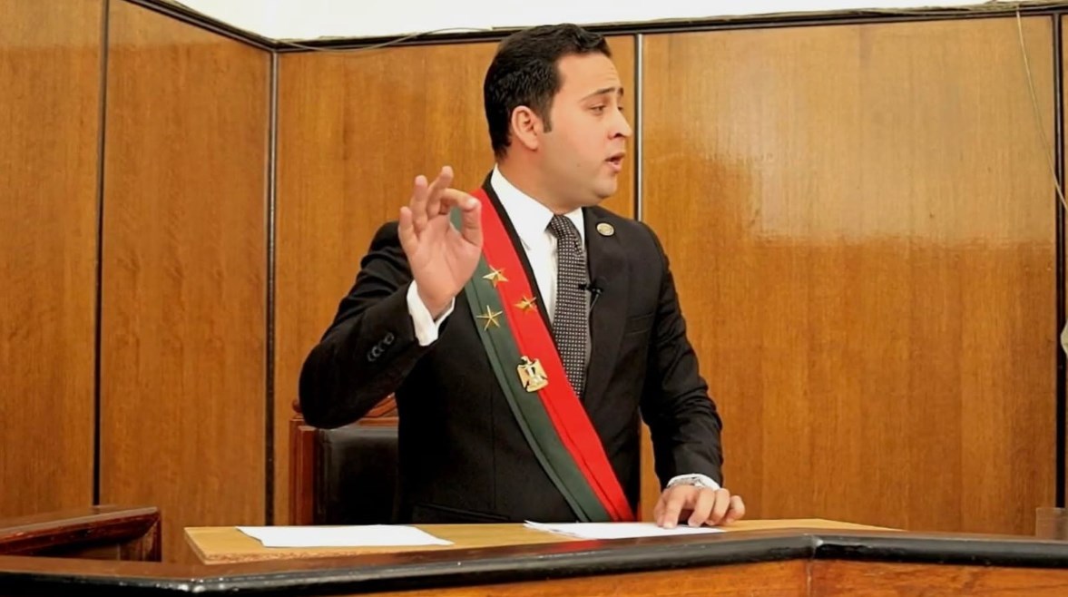 ممثل النيابة العامة المستشار رامي جمال