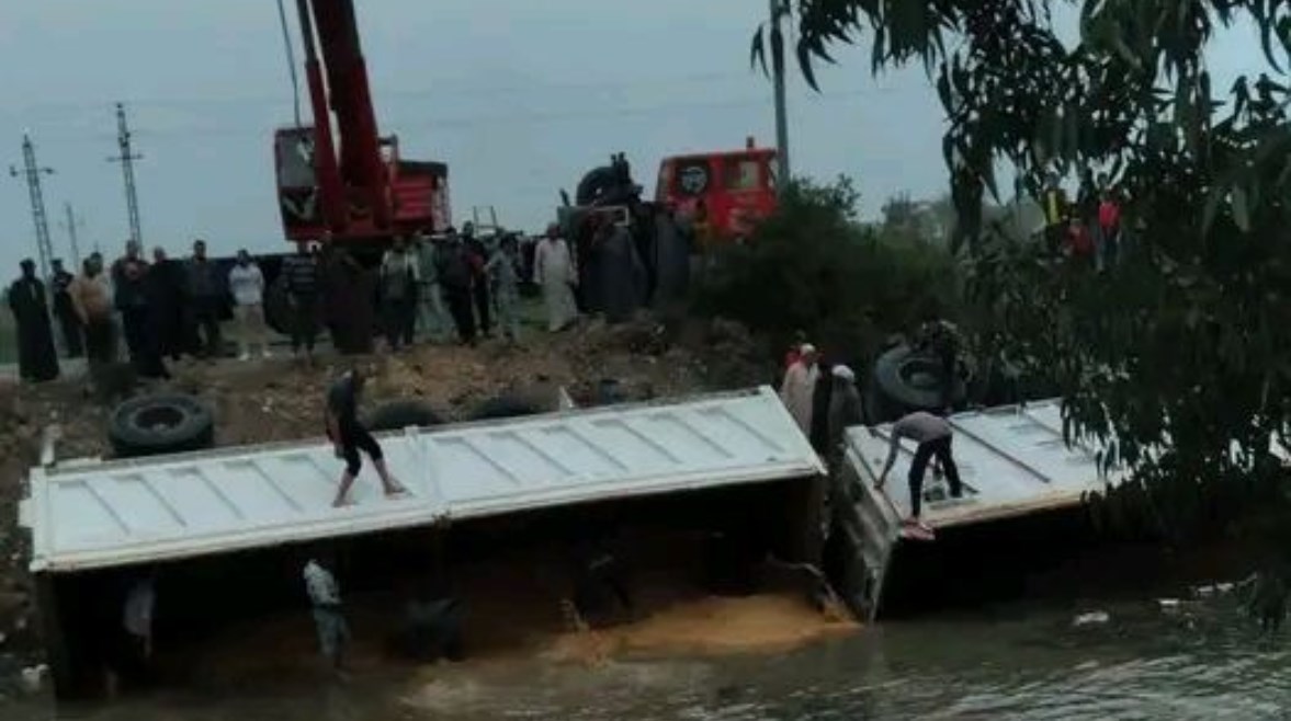 جانب من الحادث 