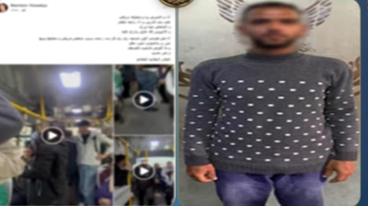 المتهم وجانب من الواقعة 