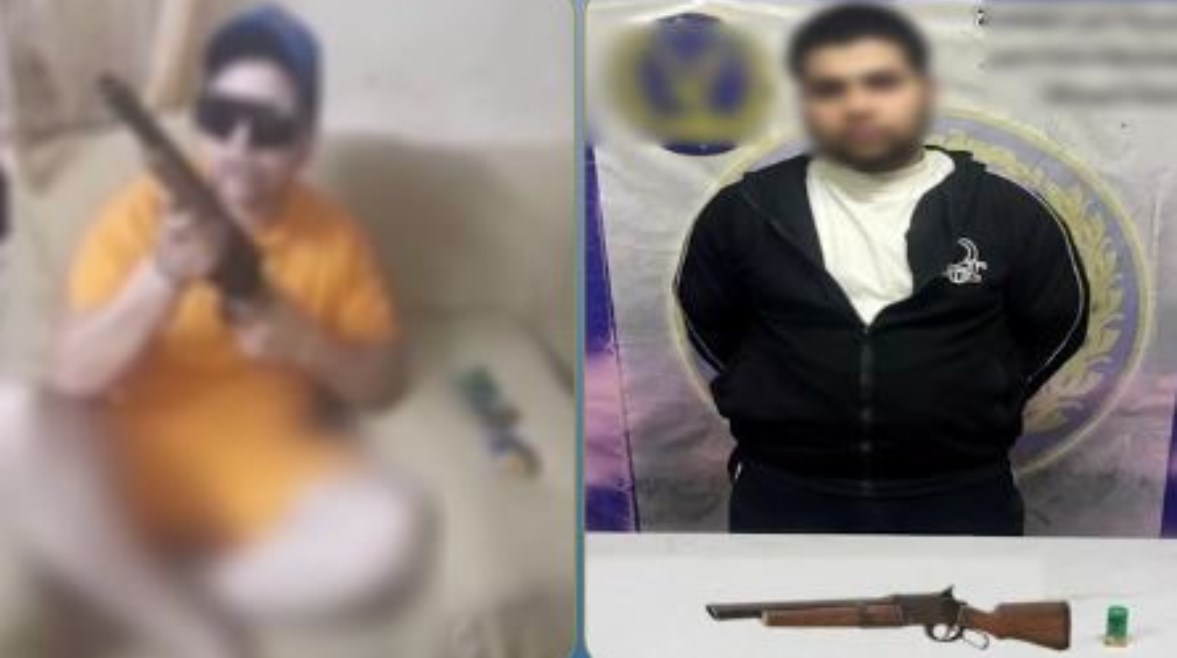 المتهم وجانب من الواقعة 