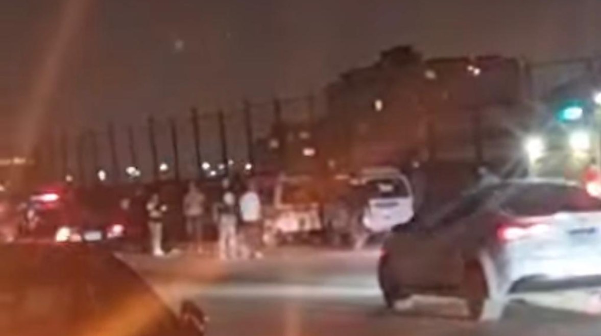 حادث تصادم 3 سيارات وموتوسيكلين في المقطم