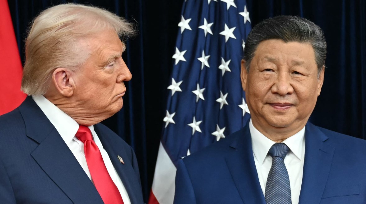الرئيس الصيني، شي جينبينج، والرئيس الأمريكي دونالد ترامب
