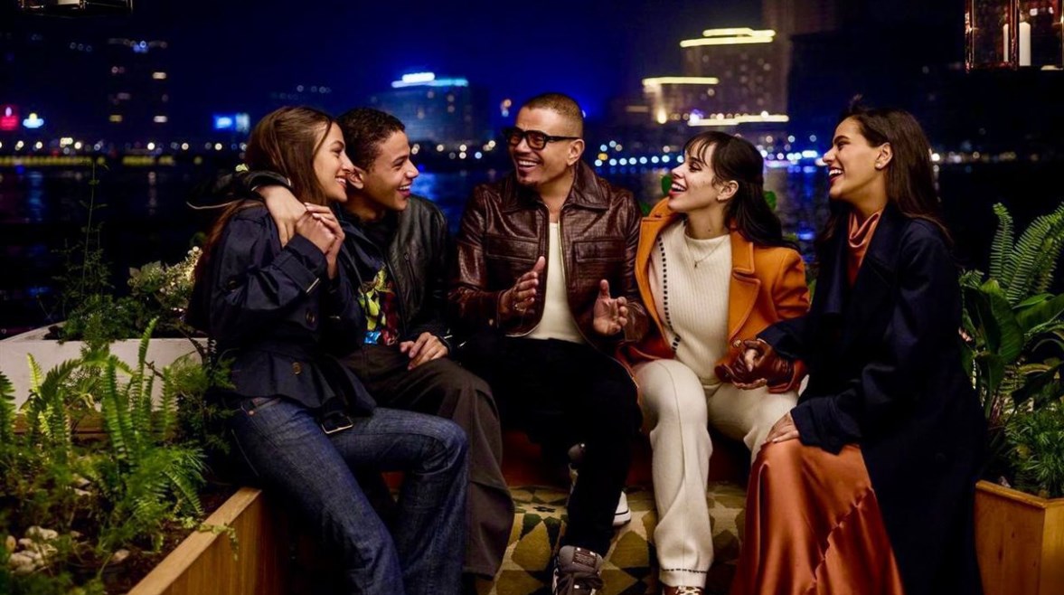  عمرو دياب وأبناؤه