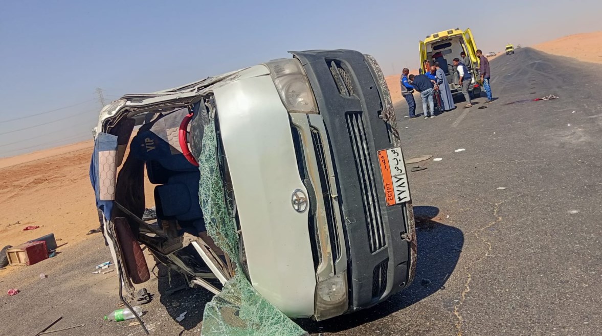 لقطة من الحادث 