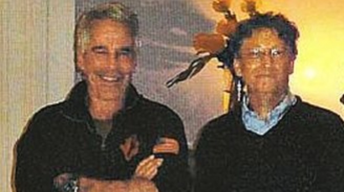 بيل جيتس وجيفري إبستين 