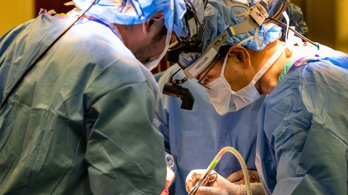 زرع رئة مزدوجة لمريض