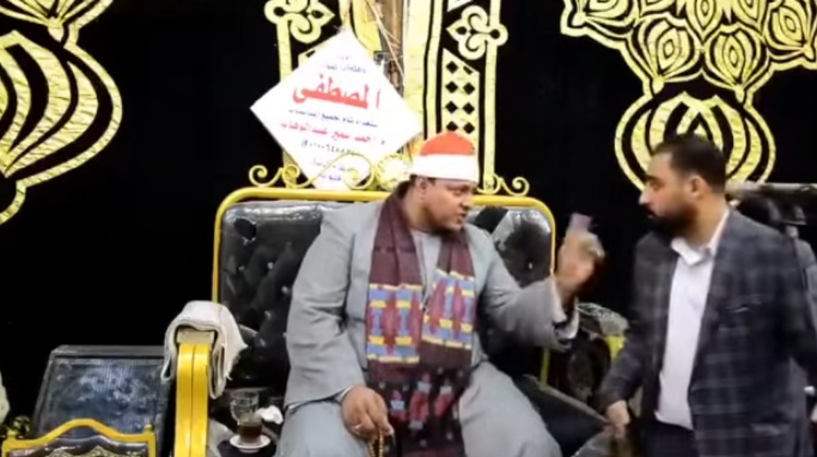 القارئ محمد أبو ليلة شبلنجة ومقدم العزاء