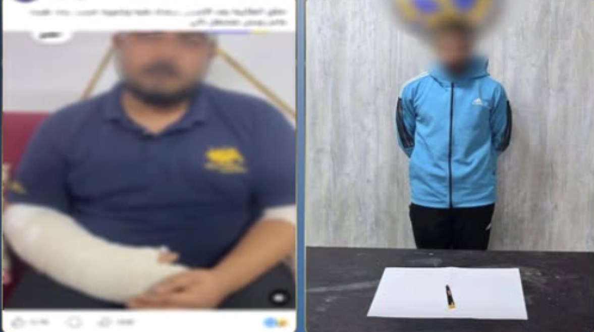 المتهم وجانب من الواقعة