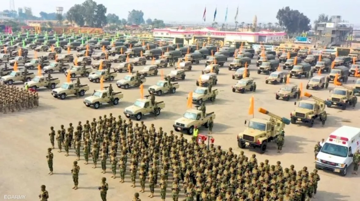 جانب من عرض القوات المسلحة المصرية