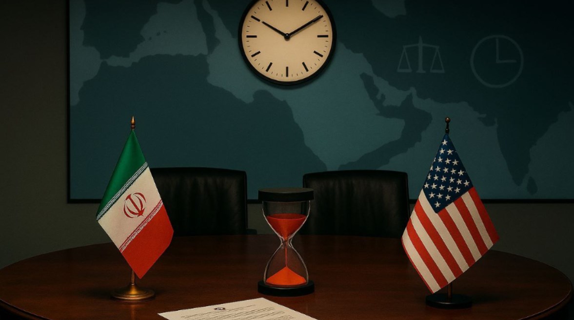 العلمان الأمريكي والإيراني - تعبيرية 