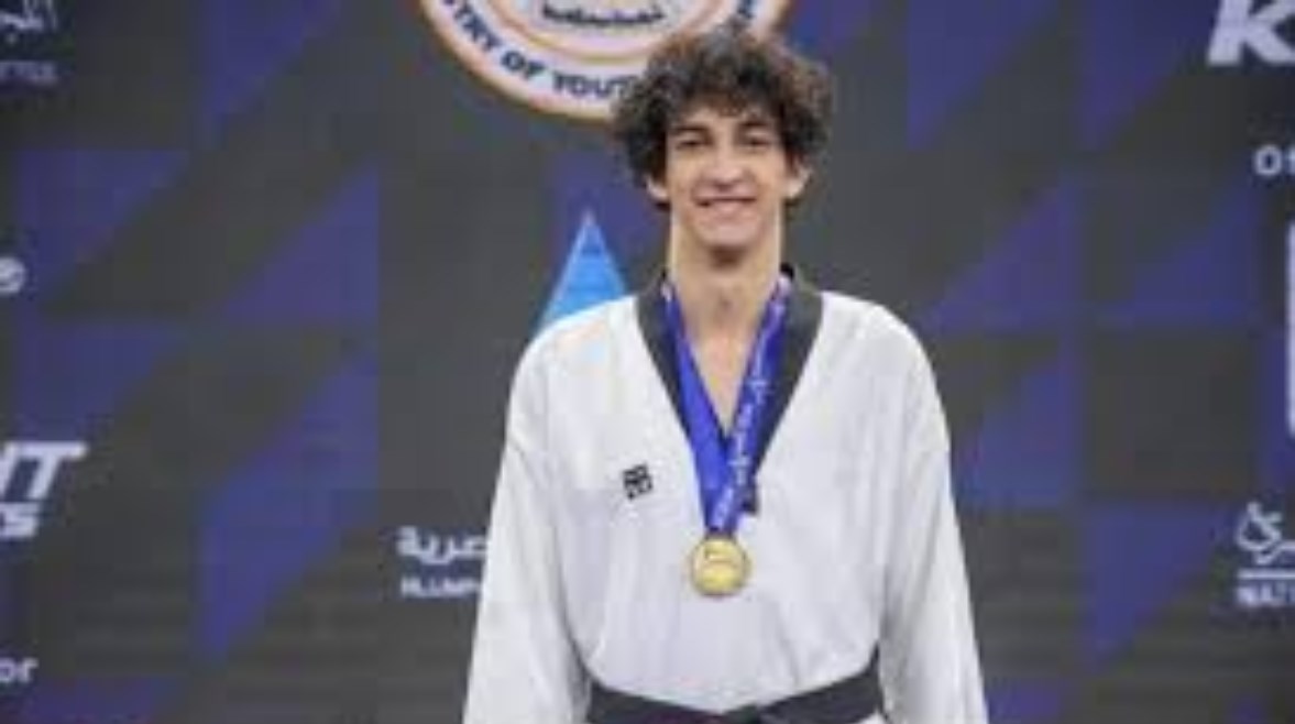 عبد الله عصام لاعب التايكوندو