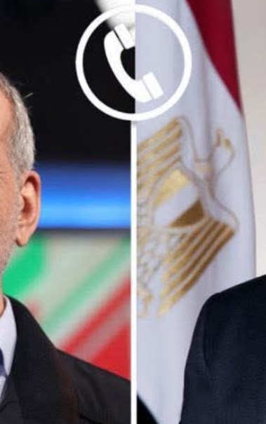 الرئيس السيسي ونظيره الإيراني