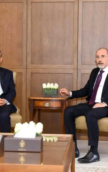 وزير الخارجية والهجرة بدر عبدالعاطي، أيمن الصفدي نائب رئيس الوزراء ووزير الخارجية وشؤون الأردن