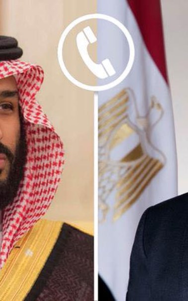 السيسي وولي العهد السعودي