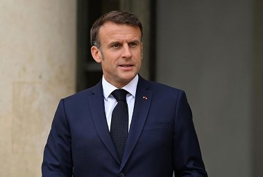 الرئيس الفرنسي إيمانويل ماكرون