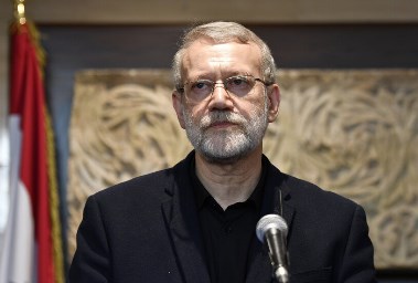 أمين عام مجلس الأمن القومي الإيراني علي لاريجاني