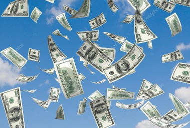 مطر من الأموال- تعبيرية