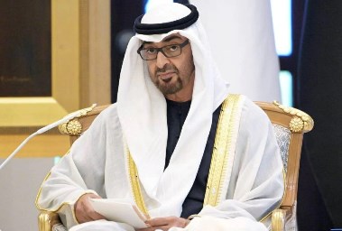 محمد بن زايد رئيس الإمارات العربية يوجه رسالة طمأنه الي بلاده