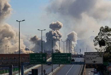 غارات في طهران